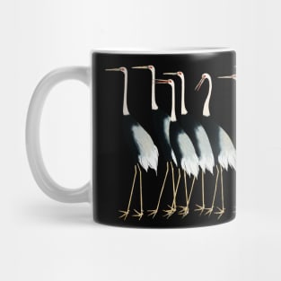 Awesome Cranes Bird Japanese Style Mug